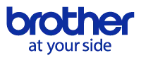 기업 메시지가 포함된 Brother 로고