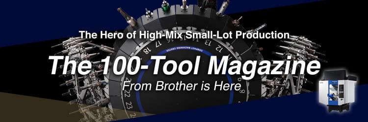 The Hero of High-Mix Small-lot Production The 100-Tool Magazine U500Xd2-100T