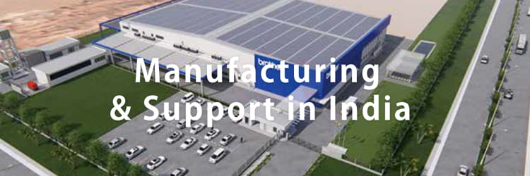 Manufacturing & Support in India