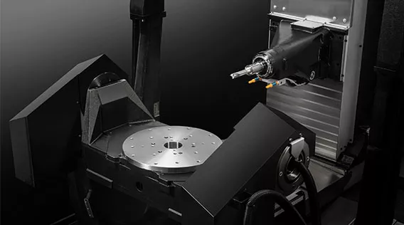 Machine interior structure of HU550Xd1-5AX