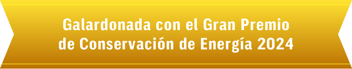 Galardonada con el Gran Premio de Conservación de la Energía 2024
