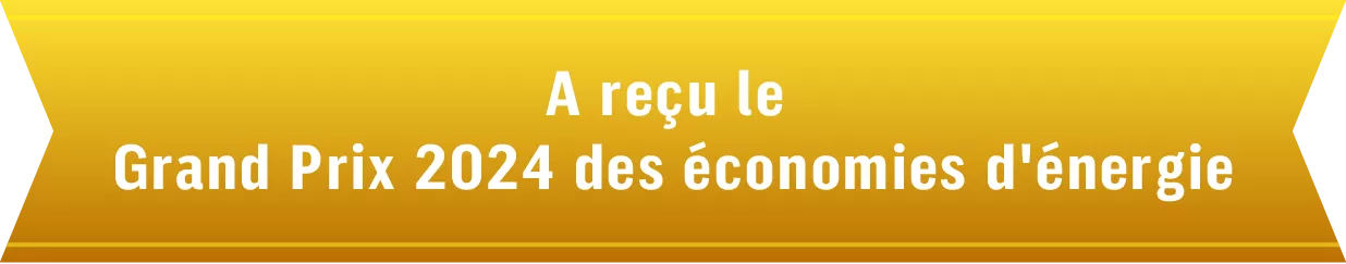 A reçu le Grand Prix 2024 des économies d'énergie