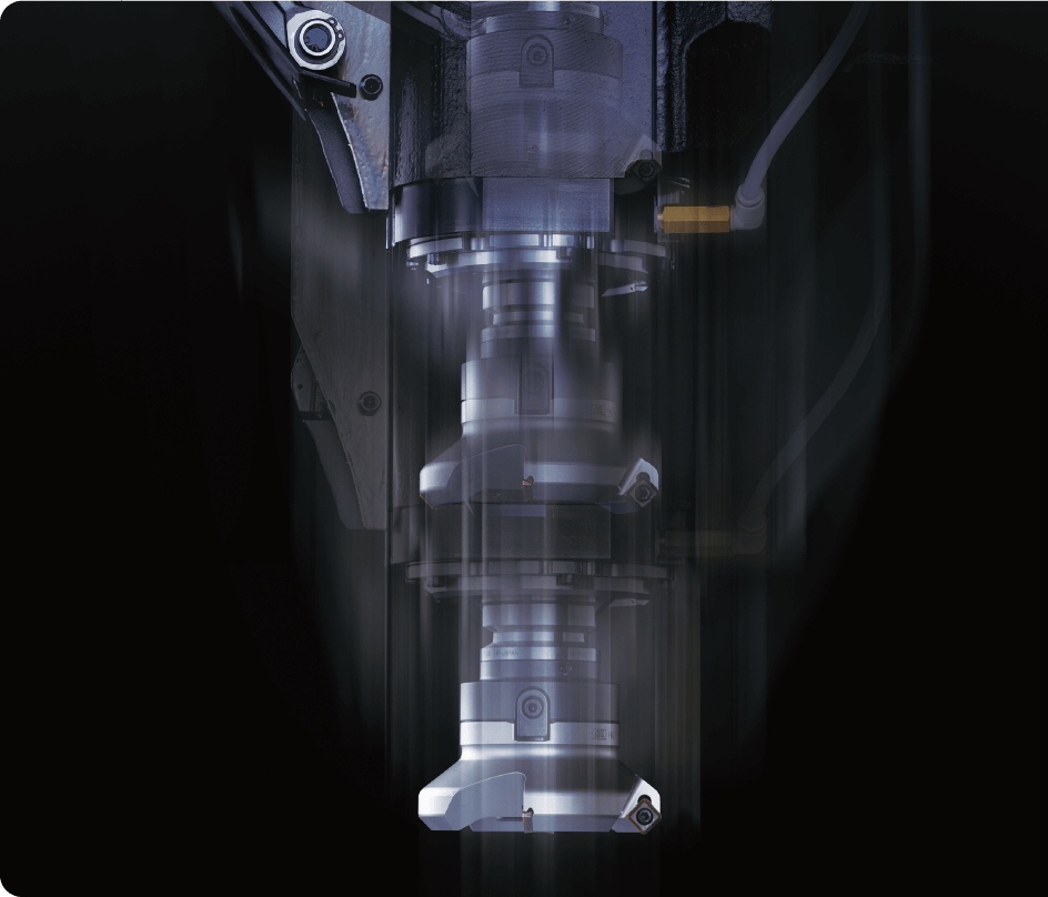 Shorten cycle time by high-speed machining
