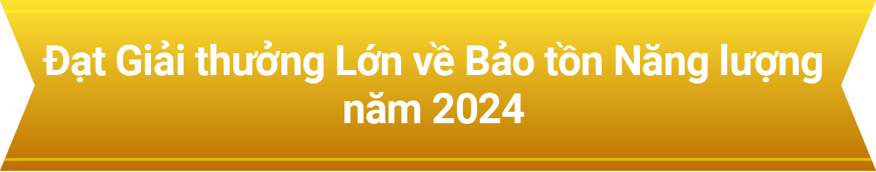 Đạt Giải thưởng Lớn về Bảo tồn năng lượng năm 2024