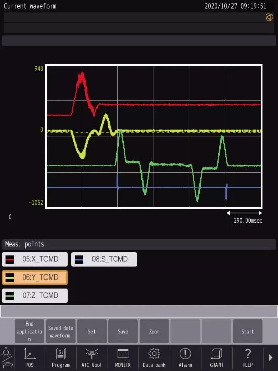 Waveform display app