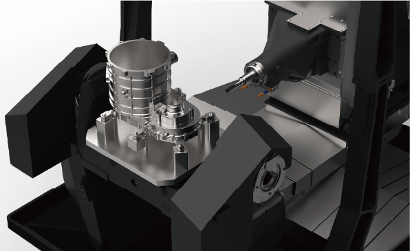 E-axle case 290x428x268mm