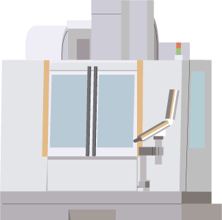 BT40 5-axis machining center