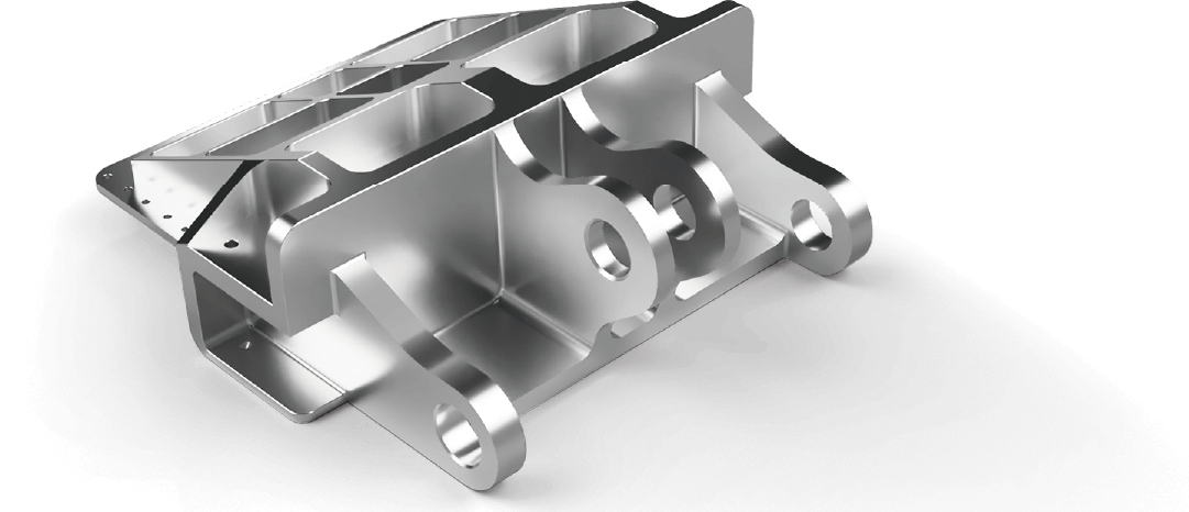 Aircraft parts aluminum alloy