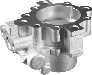 Electric water pump housing