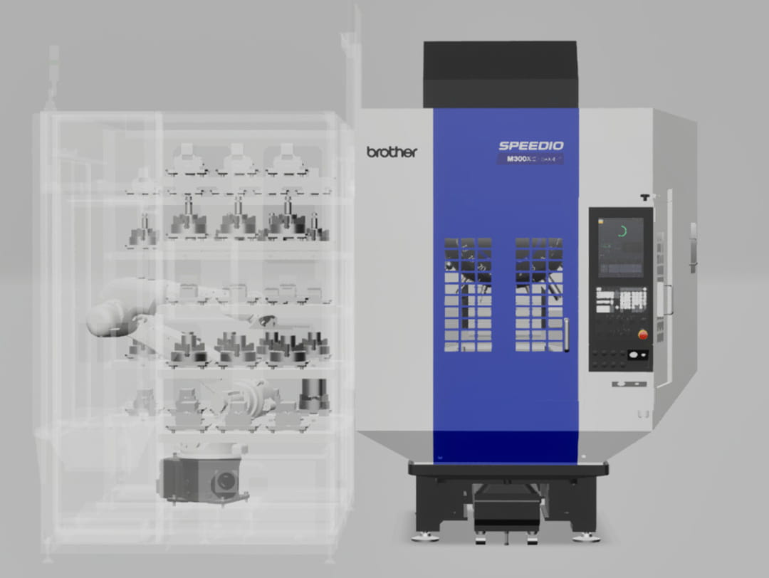 Combination with a pallet changer
