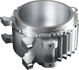 EV motor case
