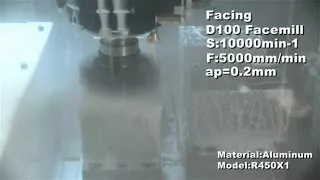 R450X1 Machining example Aluminium