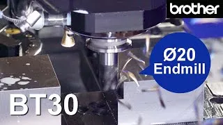 S700Xd1 ø20 End Milling on BT30