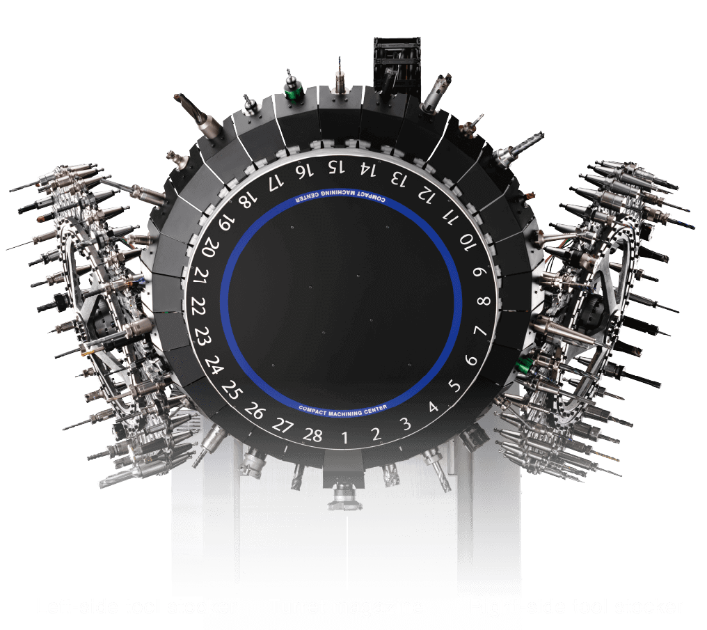 100-tool magazine spec. image