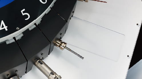 Stocker shutter closed