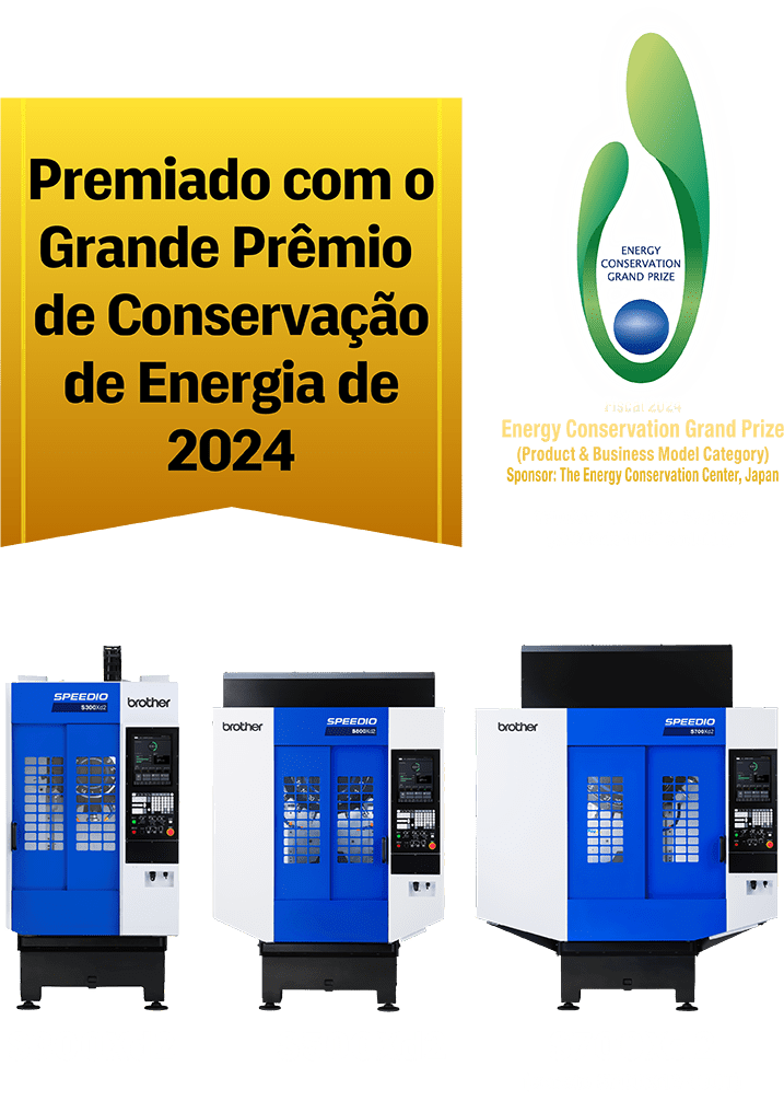 Série SPEEDIO S premiada com o Grande Prêmio de Conservação de Energia de 2024