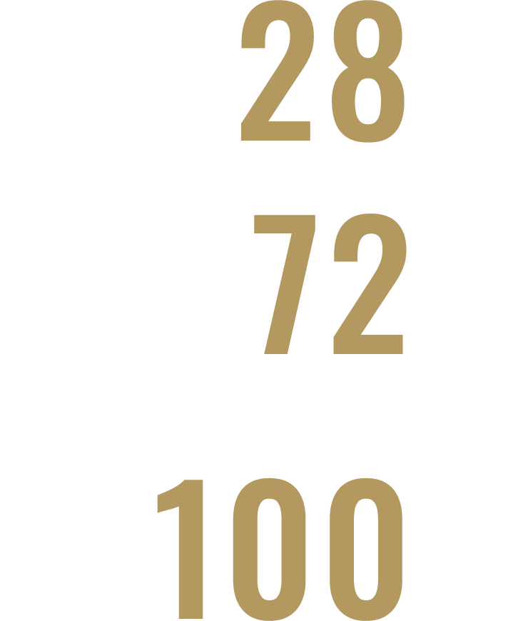 Turret magazine 28tools　Tool stocker (left and right) 72tools　Total storage capacity 100tools