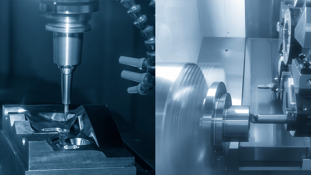 Machining centers vs. turning centers (multi-tasking machines) image