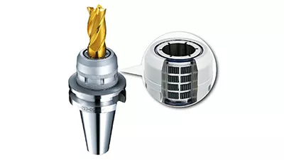 Detailed photo of milling chuck