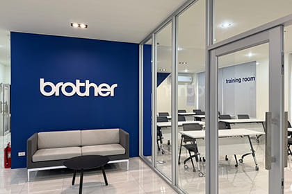 Front of Brother Technology Center Bangkok