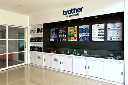 Showroom of Brother Technology Center Bangkok