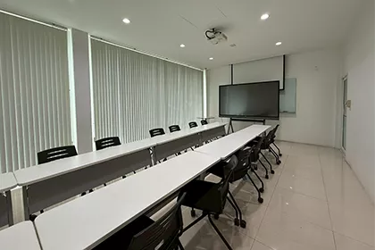 Inside view of Brother Technology Center Bangkok