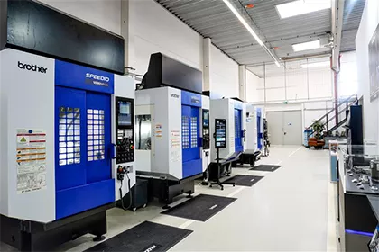 Inside view of Brother Technology Center Frankfurt