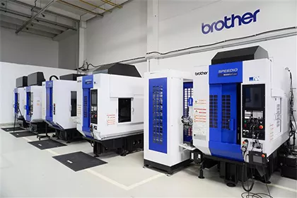 Inside view of Brother Technology Center Frankfurt