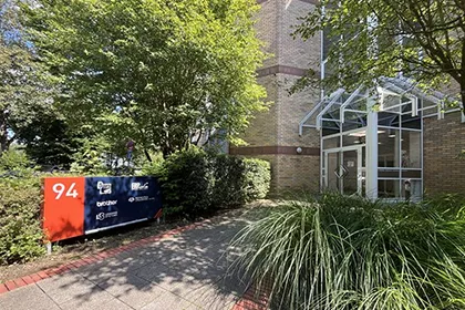 Exterior of Brother Technology Center Frankfurt