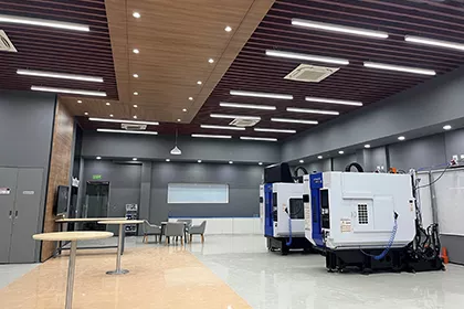 Inside view of Brother Technology Center Gurugram