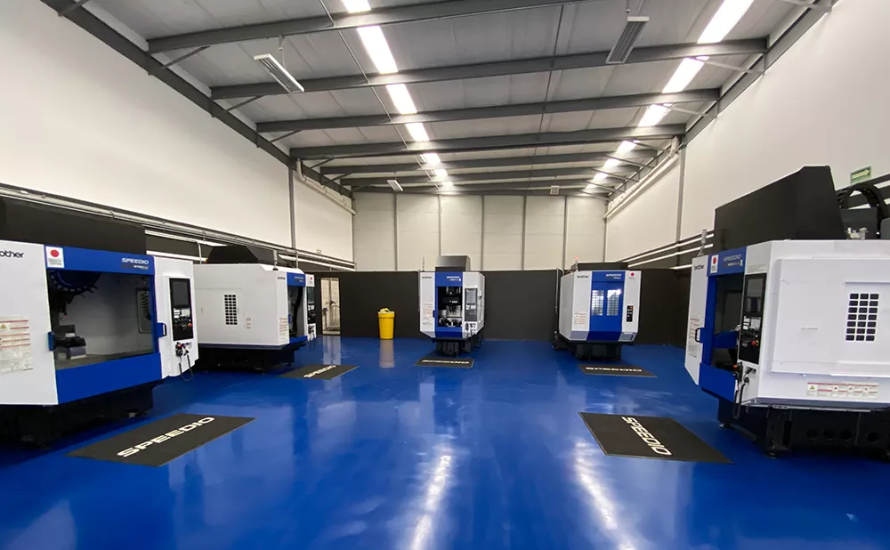 Inside view of Brother Technology Center Querétaro