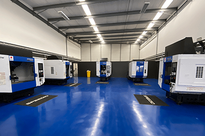 Inside view of Brother Technology Center Querétaro