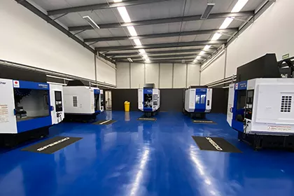 Inside view of Brother Technology Center Querétaro