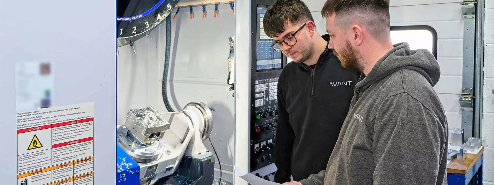 Customer Success Stories - AVANT MANUFACTURING LIMITED | Machine