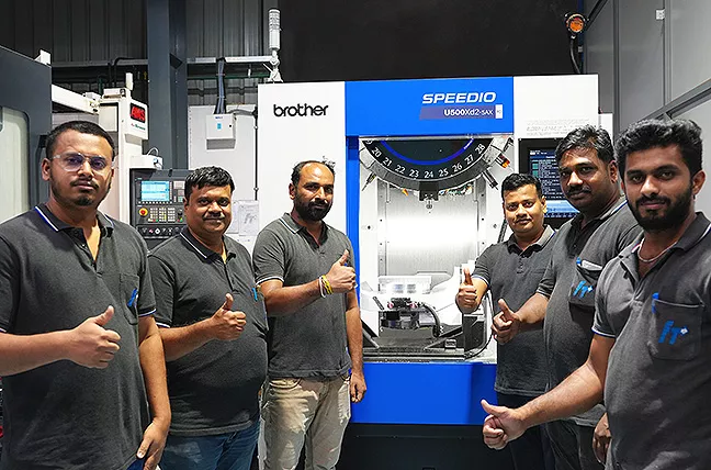 Future Tech Engineering Production Team with Brother U500Xd2.