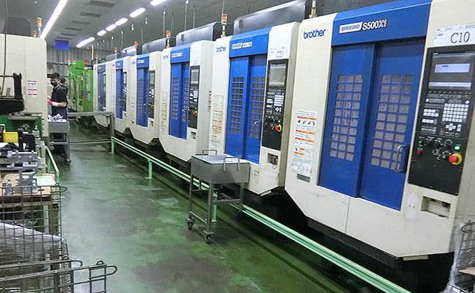 SPEEDIO installed at the Taiwan factory