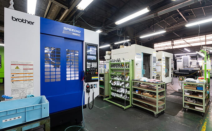 SPEEDIO S500Xd1 and tapping center TC-S2DN