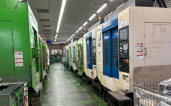 SPEEDIO lined up at the Taiwan factory