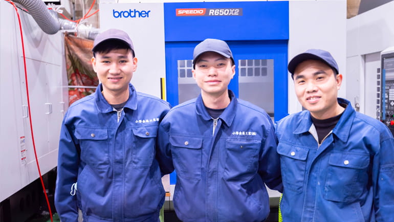 Trainees from Vietnam