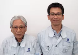 Ryoji Miyaji, Chairman (left) and Nobuharu Miyaji, CEO and President (right)