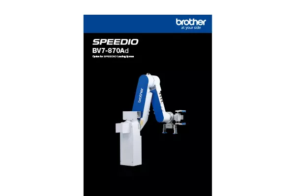 Option for SPEEDIO Loading System BV7-870Ad catalog cover