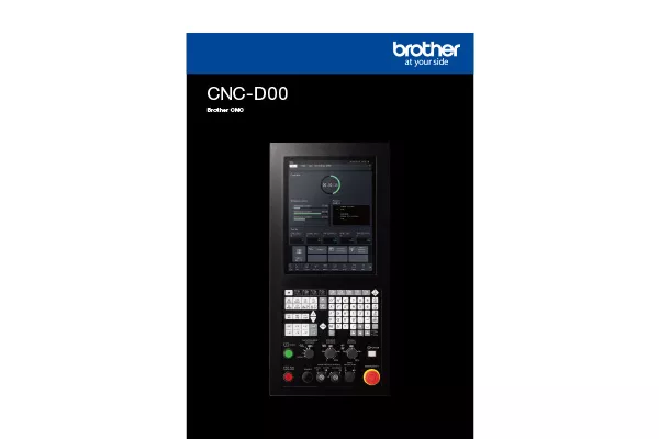 Brother CNC CNC-D00 catalog cover