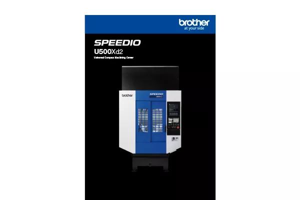 Universal Compact Machining Center U500Xd2 Catalog Download
