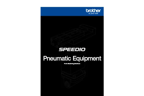 Pneumatic Equipment Parts Machining Solutions catalog cover