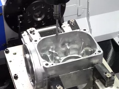 Deburring of die-cast materials