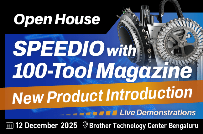 New Product Launch Event : SPEEDIO with 100-Tool Magazine