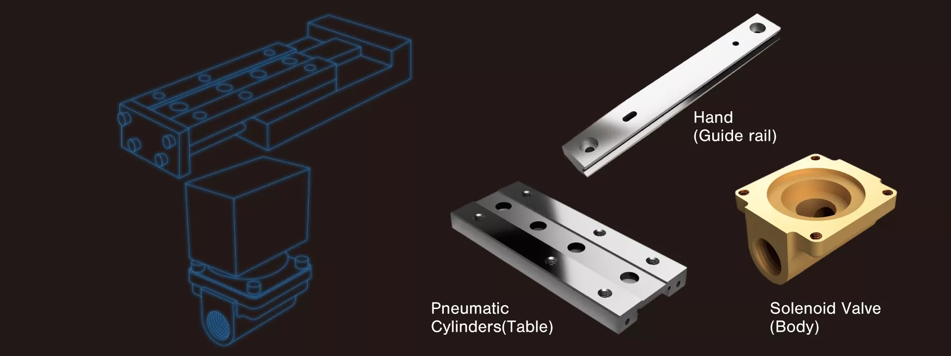SPEEDIO's Performance Across Various Industries, Pneumatic Equipment