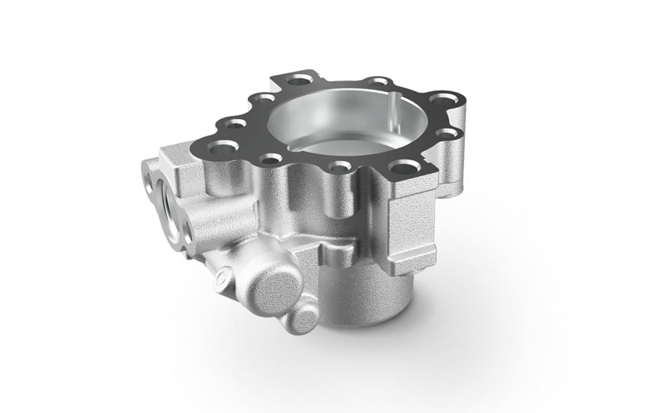 Electric water pump housing