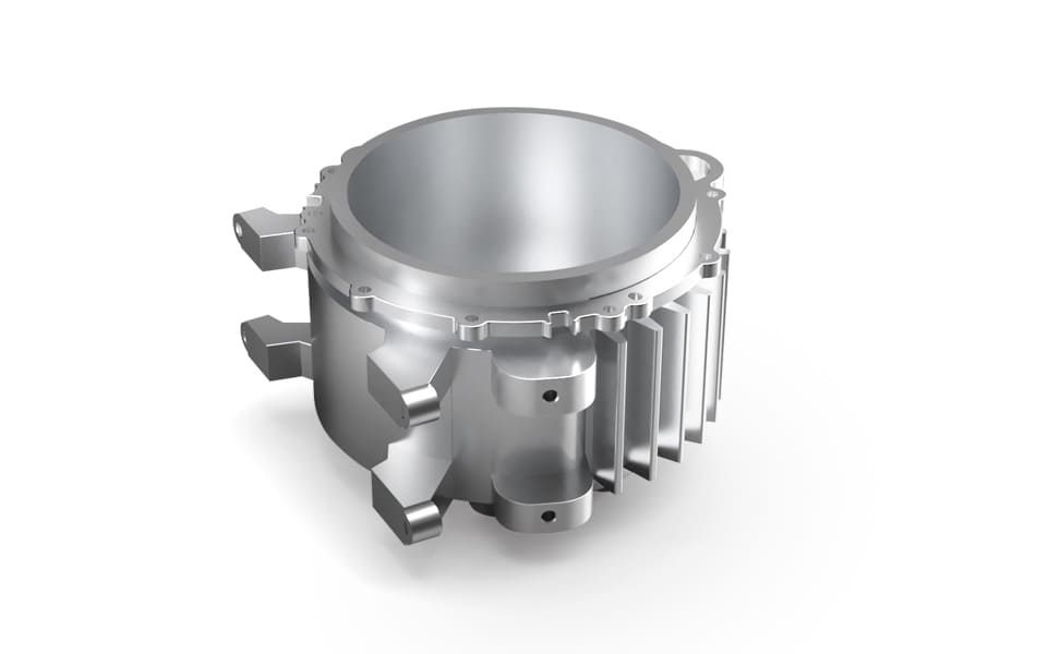 EV motor case