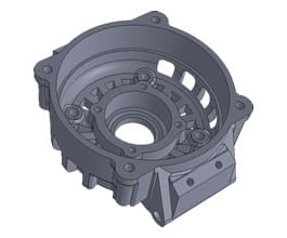 Alternator housing